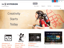 Tablet Screenshot of in2hyperion.com